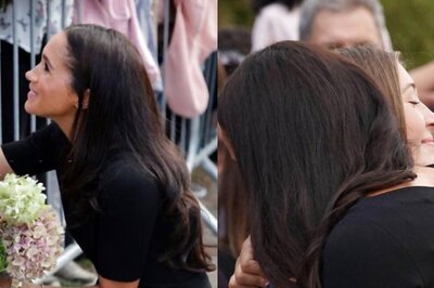 Queen Elizabeth II's Death: Meghan Markle Wins Hearts As She Hugs Supporter, Netizens Call Her 'Humble'