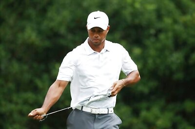 Woods to play with Bradley, Love in PGA Championship