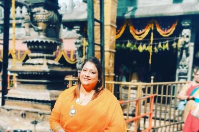 Actress Rakshitha Shares Photos From Her Shree Rajarajeshwari Temple Trip With Family