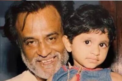 Guess The Baby With Rajinikanth In This Pic; Hint: Her Father Is A Celebrated Music Composer