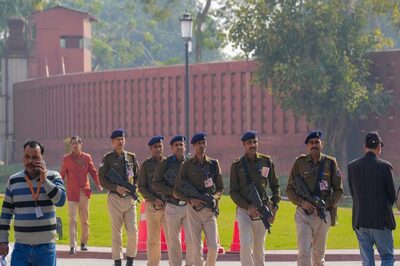 Security Tightened Near Parliament in View of Protests Against Suspension of MPs