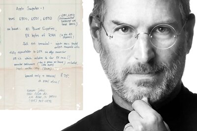 Steve Jobs' Rare Handwritten Apple-1 Ad Sold For Rs 1.44 Crore In Auction