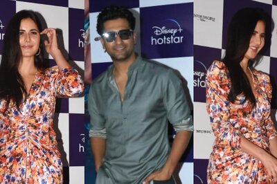 Katrina Kaif Blushes & Runs Away As Paps Call Her 'Bhabhi ji' at Vicky's Govinda Naam Mera Screening