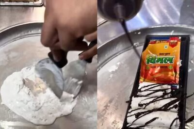 Video Of Ice Cream Rolls Made With Vimal Paan Masala Viral