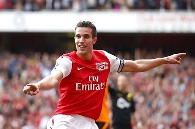 Arsenal keen on Van Persie's five-year-old son