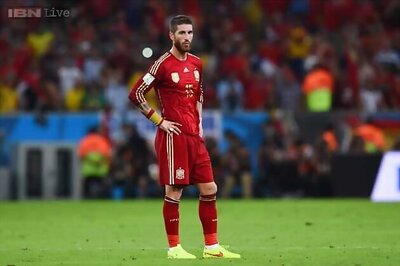 World Cup 2014: Spain's Ramos asks fans for forgiveness