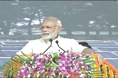 Terming Bapu his 'inspiration', Modi bats for saving environment