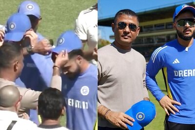 Riyan Parag Receives India Debut Cap From His Father Ahead Of 1st T20I vs Zimbabwe - WATCH
