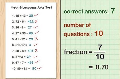 How to Calculate a Test Grade