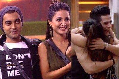 Bigg Boss 11 Reunion: Hina, Priyank and Luv Have a Blast in Delhi; See Videos & Pics