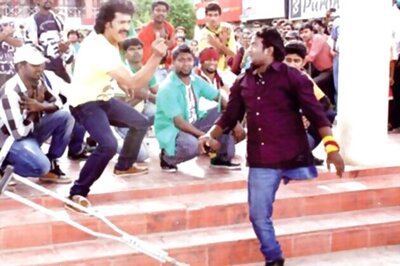 Uppi's day out with the physically-challenged