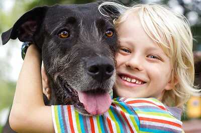 Dogs And Kids Can be a Stress-Busting Duo