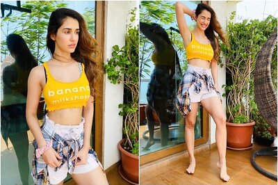 Disha Patani Flaunts Her Washboard Abs and Toned Legs in New Pics