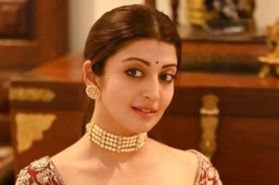 Pranitha Subhash Looks Ravishing In Maroon Embroidered Lehenga, See Pics