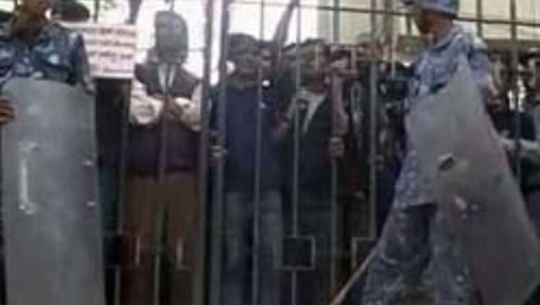Lawyers, scribes clash with police