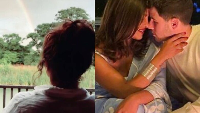 Priyanka Chopra Watches Rainbow With Her 'Perfect' Husband Nick Jonas