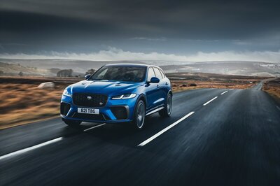 Upcoming Jaguar F-Pace SVR Performance Luxury SUV Bookings Open in India