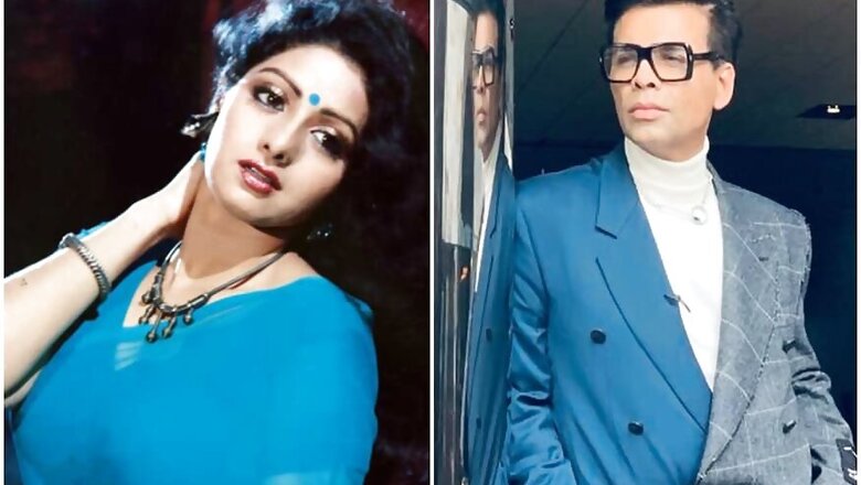 'Shekhar Kapoor Took it as a Challenge to Make Sridevi Look Sexy on Screen,' Reveals Karan Johar