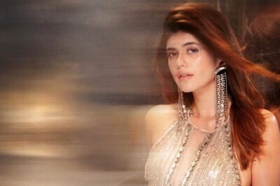 Sanjana Sanghi's Silver Sequined Gown Is Perfect For A Cocktail Party; PICS
