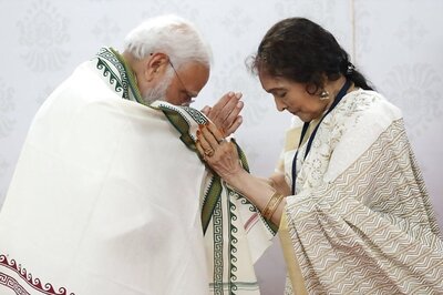 PM Modi Meets Legendary Actress Vyjayanthimala in Chennai, Greets Her With Folded Hands | Photos