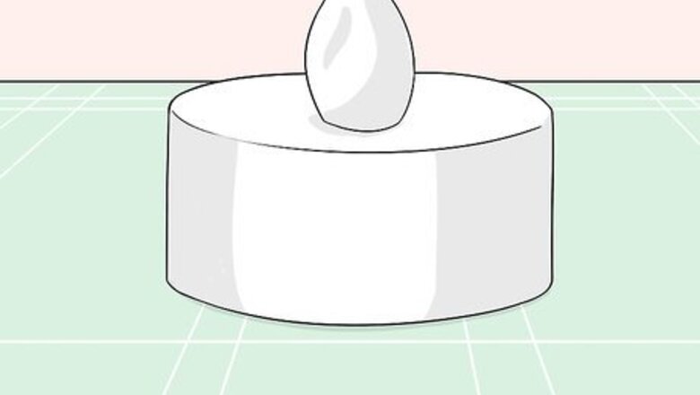 How to Make a Tealight Snowman