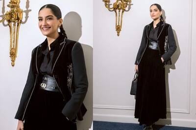 Sonam Kapoor’s Black Maxi Dress at Paris Fashion Week Is All About Style And Comfort