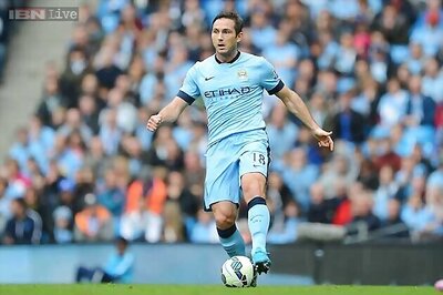 Frank Lampard ruled out of Manchester City's clash in Moscow