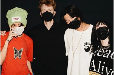 BTS: RM, J-Hope Go Crazy Jumping and Cheering for Billie Eilish at Seoul Concert, Share Pics and Videos