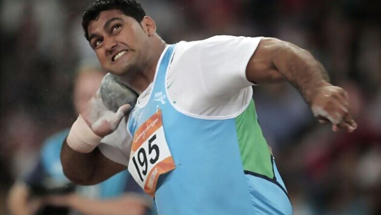 Om Prakash shatters shot put national record