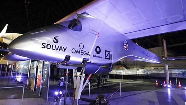 World's first 'solar plane' to fly across US