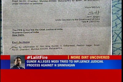 Lalit Modi tried to influence judicial process against Srinivasan, alleges letter