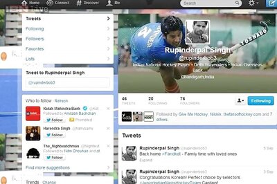 Indian hockey stars falling in love with twitter