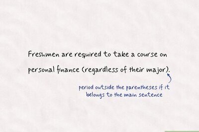 Where to Place Periods with Parentheses: Rules & Examples