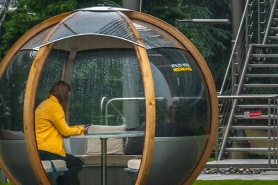 Kolkata's Newtown Area Now Has Work Pods To Break Your Work From Home Monotony