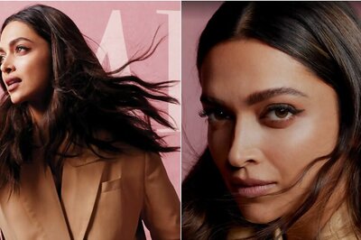 HOT! Deepika Padukone Looks Sizzling In Beige Power Suit; Check Out Her Sexy Photo Shoot