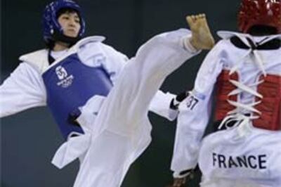 UAE sheikha kicked in her face in taekwondo debut