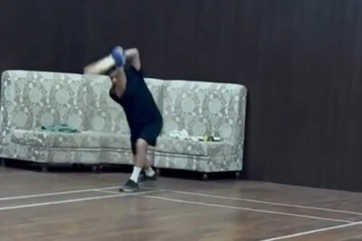 WATCH: Sachin Tendulkar Plays Glorious Shots During Indoor Batting Session on National Sports Day