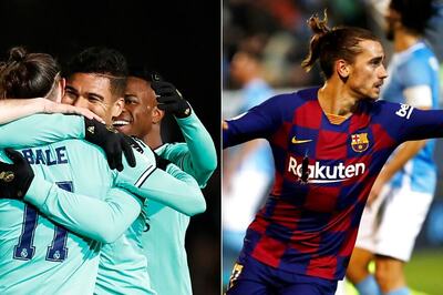 Copa del Rey: Real Madrid and FC Barcelona Made to Sweat But Win Round of 32 Games