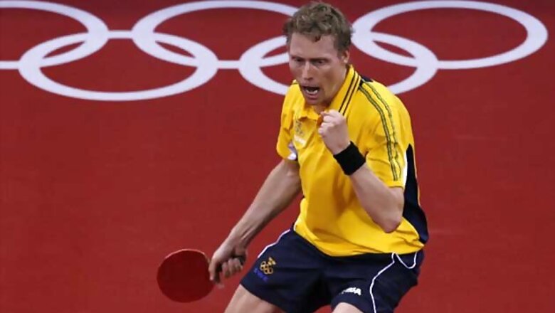 London 2012 Table Tennis: Persson's road ends