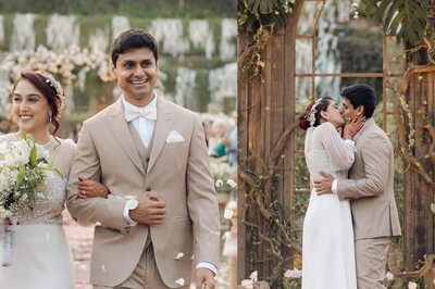 Watch: Ira Khan Is The Most Ethereal Bride In Her Delicate, White Wedding Gown