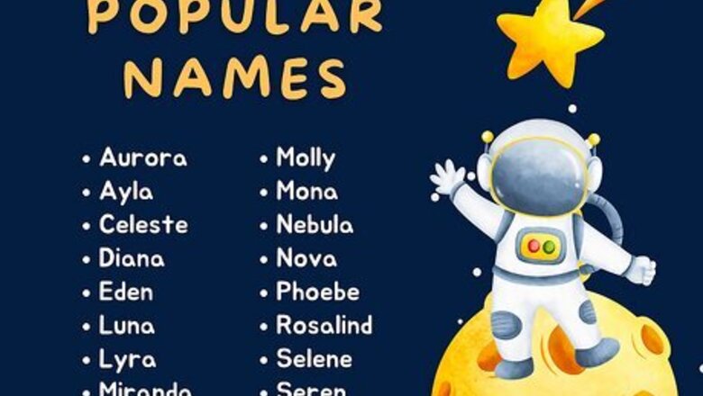 300 Space-Themed Girl Names: Moons, Stars, & More