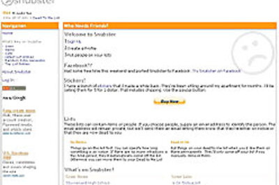 Parody sites start anti-social networking trend