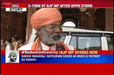 Nathuram Godse a 'patriot', says BJP MP Sakshi Maharaj, retracts later