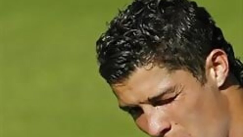 Ronaldo drops out of training session
