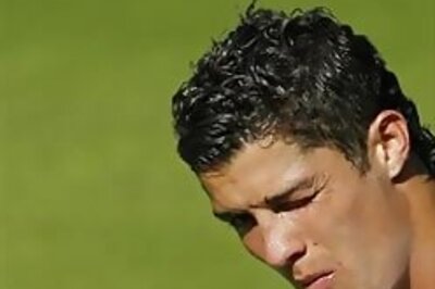 Ronaldo drops out of training session