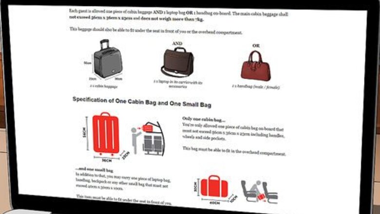 How to Avoid Checking Your Bag on a Plane