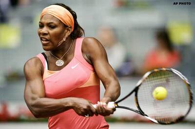 Serena scrapes through at Madrid Masters