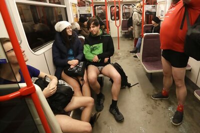 Annual No Pants Subway Ride Hits Cities Around the World