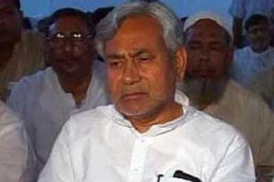 A dull chhath at Bihar CM's home