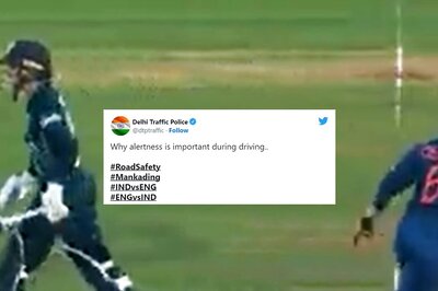 Delhi Traffic Police Use Deepti Sharma's Run-out to Raise Road Safety Awareness, Internet Loves It